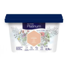 Poli-Farbe Platinum beltéri falfesték Gyékény GY30 2,5l fal- és homlokzatfesték