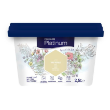 Poli-Farbe Platinum beltéri falfesték Vasvirág V30 2,5l fal- és homlokzatfesték