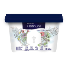 Poli-Farbe Platinum F1 egyrétegű beltéri falfesték - fehér - 2,5 l fal- és homlokzatfesték