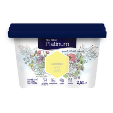 Poli-Farbe Platinum L20 egyrétegű beltéri falfesték - libapimpó - 2,5 l fal- és homlokzatfesték