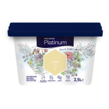 Poli-Farbe Platinum L40 egyrétegű beltéri falfesték - liliom - 2,5 l fal- és homlokzatfesték