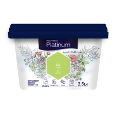 Poli-Farbe Platinum S40 egyrétegű beltéri falfesték - sás - 2,5 l fal- és homlokzatfesték