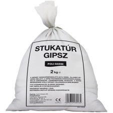Poli-Farbe Stukaturgipsz 2kg glett, gipsz, csemperagasztó, por