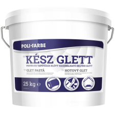 Poli-Farbe szórható kész glett 25 kg glett, gipsz, csemperagasztó, por
