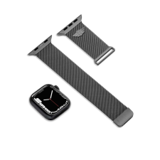 Police Mesh szürke színű Apple Watch szíj 20 mm óraszíj