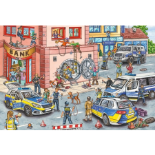  Policie akcióban puzzle 100 darab puzzle, kirakós