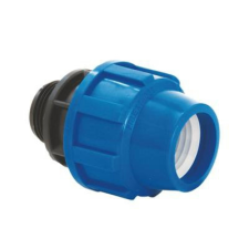 POLIEXT KPE, 32mm-3/4" KM csatlakozó hűtés, fűtés szerelvény