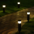Polifach LED-es kerti Napelemes Lámpa 29,5cm (P-301) #fekete