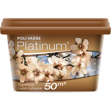 POLIFARBE PLATINUM PLATINUM BELTÉRI FALFESTÉK 2,5L FÁTYOLKA F20 DISZPERZIÓS fal- és homlokzatfesték