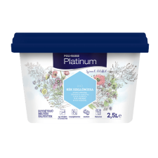 POLIFARBE PLATINUM PLATINUM SZÍNES FALFESTÉK 2,5L KÉK ŐSZIRÓZSA K40 fal- és homlokzatfesték
