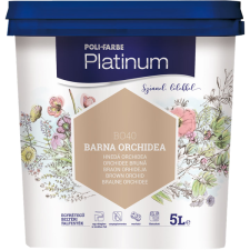 Polifarbe PLATINUM SZÍNES BELTÉRI 5L BO40 BARNA ORCHIDEA DISZP. FALFESTÉK fal- és homlokzatfesték