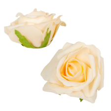  Polifoam nyílt rózsafej D8cm M5,5cm 12db-os (csom ár) dekorációs kellék