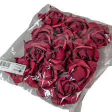  Polifoam rózsafej BUR D6cm M4cm 12db-os csomag dekorációs kellék
