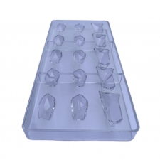  POLIKARBONÁT  BONBON FORMA - DRÁGAKÖVEK konyhai eszköz