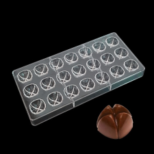  POLIKARBONÁT BONBON FORMA - VÁGOTT FÉLGÖMB sütés és főzés