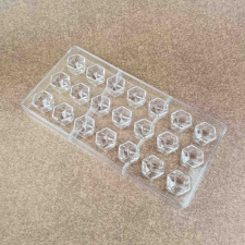  POLIKARBONÁT BONBONFORMA - HATSZÖG konyhai eszköz