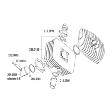 POLINI 6000 sorozatú dugattyú 48mm (D) Sachs segédmotorokhoz egyéb motorkerékpár alkatrész