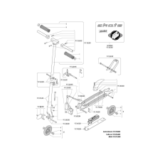 POLINI Polini Skate városi roller kormánymarkolat szett egyéb motorkerékpár alkatrész