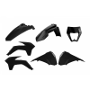 Polisport Enduro Restyle Műanyag Karosszéria Készlet Fekete KTM EXC/EXC-F