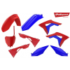 Polisport műanyag készlet piros/kék Honda CRF250/450R-hez POLISPORT Vázak, idomok, kiegészítők Idom, burkolat elem