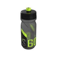 Polisport S800 kulacs - átlászó fekete/lime kulacs, kulacstartó