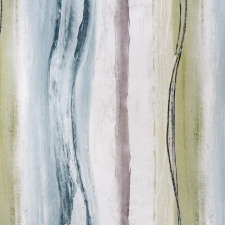  Polling/150 - 711 zöld csíkos nyomott dimout lakástextília