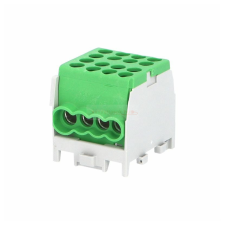 Pollmann Fővezeték soroló sorkapocs HLAK 2x25/6x16mm2 zöld villanyszerelés