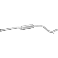 POLMO Középső hangtompító POLMO 08.566 kipufogó alkatrész