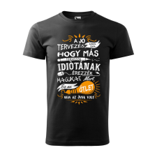  Póló A jó tervezés arról szól mintával - Fekete XXL méretben ajándéktárgy