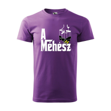 Póló A méhész mintával - Lila XXXL méretben ajándéktárgy