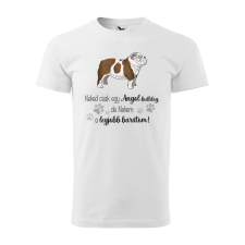  Póló Angol bulldog  mintával Magenta S egyedi ajándék