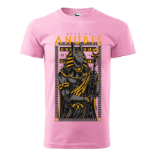 Póló Anubis mintával - Rózsaszín XXL méretben v2 ajándéktárgy