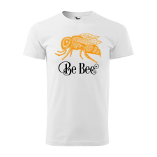 Póló Be bee mintával - Fehér M méretben ajándéktárgy
