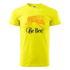 Póló Be bee mintával - Sárga M méretben ajándéktárgy