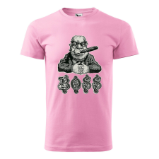 Póló Boss mintával - Rózsaszín S méretben ajándéktárgy