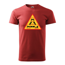 Póló Gamer mintával - Terrakotta XXXL méretben ajándéktárgy