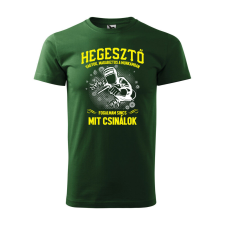Póló Hegesztő vagyok mintával - Zöld XXXL méretben ajándéktárgy