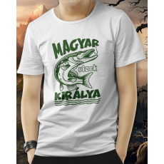  Póló horgászoknak - Magyar vizek királya, csuka póló