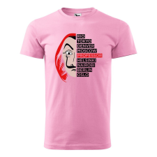  Póló Nagy pénzrablás V2 mintával - Rózsaszín M méretben ajándéktárgy