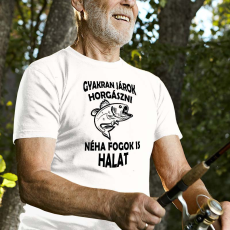  Póló pecásnak - Járok horgászni, néha halat is fogok