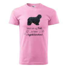  Póló Puli mintával - Rózsaszín L méretben ajándéktárgy