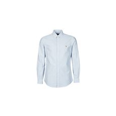Polo Ralph Lauren Hosszú ujjú ingek CHEMISE AJUSTEE EN OXFORD COL BOUTONNE  LOGO PONY PLAYER MULTICO Kék EU XXL