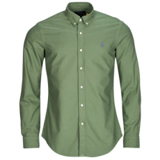Polo Ralph Lauren Hosszú ujjú ingek CHEMISE AJUSTEE SLIM FIT EN OXFORD LEGER Keki EU M