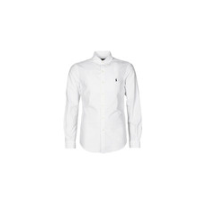 Polo Ralph Lauren Hosszú ujjú ingek CHEMISE CINTREE SLIM FIT EN OXFORD LEGER TYPE CHINO COL BOUTONNE Fehér EU XXL