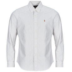 Polo Ralph Lauren Hosszú ujjú ingek CHEMISE COUPE DROITE EN OXFORD Bézs EU S