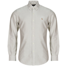 Polo Ralph Lauren Hosszú ujjú ingek CHEMISE COUPE DROITE EN OXFORD Bézs EU XL