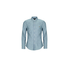 Polo Ralph Lauren Hosszú ujjú ingek CHEMISE COUPE SLIM EN DENIM Kék EU XL férfi ing