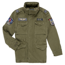 Polo Ralph Lauren Parka kabátok ICON JACKET-OUTERWEAR-FIELD JACKET Keki 14 / 16 Jahre