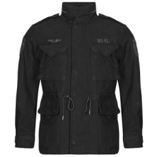 Polo Ralph Lauren Parka kabátok VESTE MILITAIRE M65 EN CHEVRONS Fekete EU M