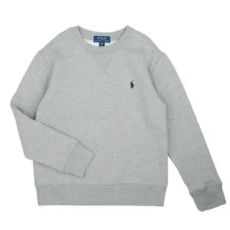 Polo Ralph Lauren Pulóverek LONG SLEEVE CREWNECK SWEATSHIRT Szürke 8 Jahre